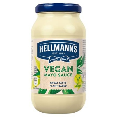 Majonéz, vegán, 320 g, HELLMANNS