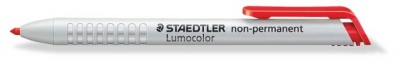 Jelölőkréta adagoló, mindenre író, lemosható (omnichrom), STAEDTLER "Lumocolor 768", piros